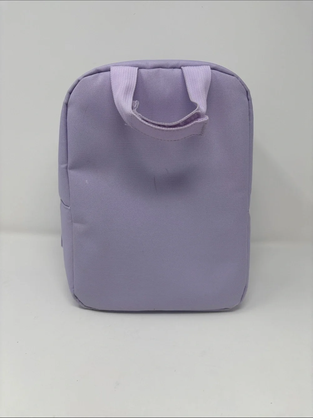 Jansport Lavender Mini Backpack lunch bag in Light Purple